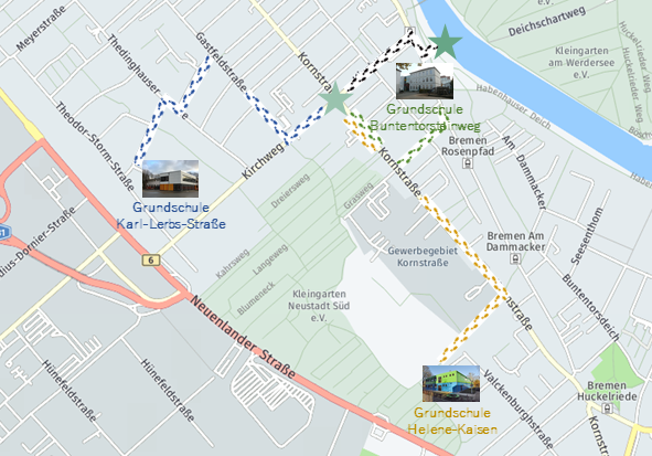 Übersichtskarte Demo SiWeKi